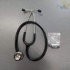 Stethoscope Dual Head Stainless Steel Black